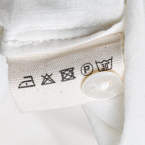 V de Vinster White & Green Oversized Palm Tree Print Tunic - Picture 12 of 12